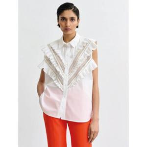 에센셜앤트워프 블라우스 JEANDARLENEwh00