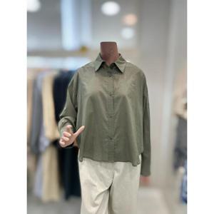 올앤선드리 세이브존06 베이직아사블라우스 A6M4BJ434