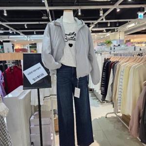 밀스튜디오 DP02 밑단스트링 후드 점퍼 LS4JPS101