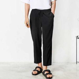 빅사이즈 쿨원단 바지 남자 슬랙스 여름 데일리