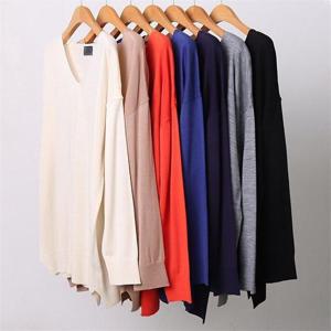 [강물처럼]빅사이즈사랑해요 A778L009 베이직홀가긴팔니트티 RM