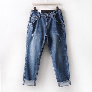 [강물처럼]아이우먼 롤업 워싱 데미지진 PN3790M009 빅사이즈 (5