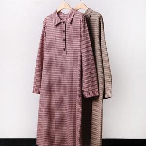 [강물처럼]빅사이즈사랑해요 A763L009 미니타탄카라원피스 CH (5