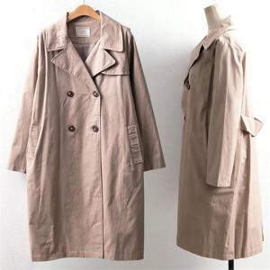 [강물처럼]위쉬몰 LN A라인플리츠트렌치(8627H009) 빅사이즈 (59