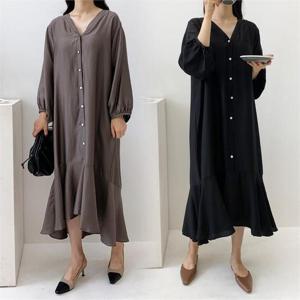 [강물처럼]위쉬몰 TG 샤틴머메이드원피스(B014H009) 빅사이즈 (5