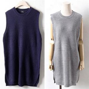 [강물처럼]위쉬몰 AP 하찌라운드롱조끼(1468H009) 빅사이즈 (598