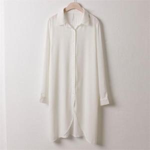 [강물처럼]아이우먼 유라인 롱 블라우스 HG0407RM009 빅사이즈 (