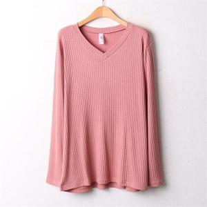 [강물처럼]아이우먼 루즈골지통핏니트티 GOA750M009 빅사이즈 (5