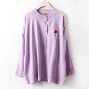 [강물처럼]아이우먼 캐릭터 자수 가디건 RM1819M009 빅사이즈 (5