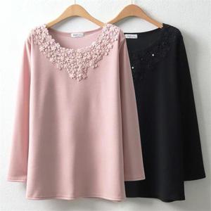 [강물처럼]위쉬몰 OL 진주꽃레이스티(4451H009) 빅사이즈 (59584