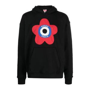 겐조 타겟 로고 자수 스트레치 후디 FD65SW074M4ME