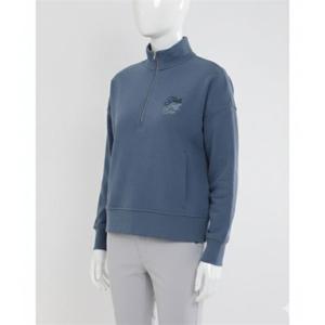 지포어 GIRLS 골프 투 프렌치 테리 쿼터 집 박시 풀오버 G4LF23K920-SLA 여성 370256