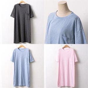 [강물처럼]포켓슬라브원피스(XX92C40) 빅사이즈여성의류 중년 (5