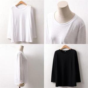 [강물처럼]가벼운기본슬라브티(XX82C57) 빅사이즈여성의류 중년