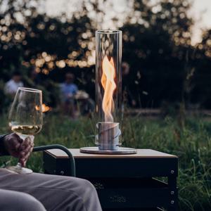 호파츠 스핀 900 테이블 파이어 실버 H00691