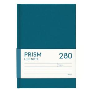 [인디고] 프리즘 280 라인 양장 노트 (B6, 32절) - 피콕블루