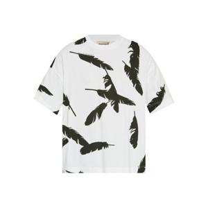 라프리마 알렉산더맥퀸 페더 오버사이즈 티셔츠 797816 QZAM5 0909