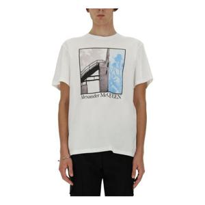 라프리마 알렉산더맥퀸 그래픽 반팔 티셔츠 794679 QTABW 0973