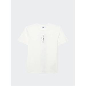 라프리마 CP컴퍼니 301 버티컬 로고 티셔츠 레터링 그래픽 14CMTS242A 006011W 103