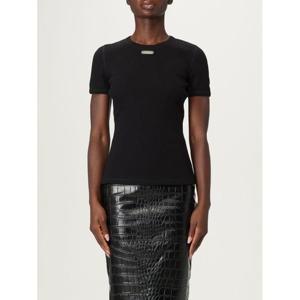 라프리마 알렉산더맥퀸 로고 각인 리벳 디테일 립 티셔츠 833859 QLAER 1000