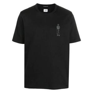 라프리마 CP컴퍼니 302 머서라이즈 저지 그래픽 티셔츠 브 14CMTS155A 006499W 999