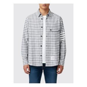 라프리마 톰브라운 깅엄 체크 플란넬 4바 오버사이즈 셔츠 MWL420A F0945 035