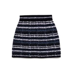 라프리마 톰브라운 인레이 트위드 자카드 미니 스커트 FKK134A Y9031 415