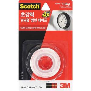 3M 스카치VHB양면테이프 5115(18mmx1.5m)
