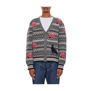 라프리마 톰브라운 울 모헤어 로즈 앤 레이븐 카디건 MKC554A Y1026 998