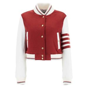 라프리마 톰브라운 재킷 웨이트 캐시미어 4바 크롭 바시티 FBC884X F0764 615