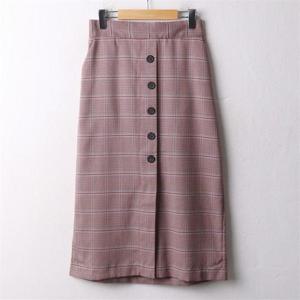 [강물처럼]아이우먼 컬러제피버튼스커트 PEA372M008 빅사이즈 (5