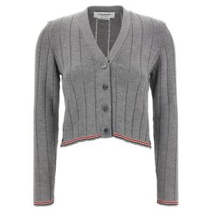 라프리마 톰브라운 메리노 울 브이넥 가디건 FKC663A Y1024 055