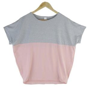 [강물처럼]아이우먼 가오리반팔하프티 DK7170M008 빅사이즈 (591