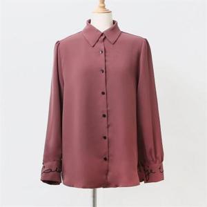 [강물처럼]아이우먼 러브레터링블라우스 WBA673M008 빅사이즈 (5