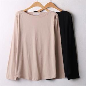 [강물처럼]위쉬몰 BA 무지랍빠입술넥긴팔(A400H008) 빅사이즈 (5