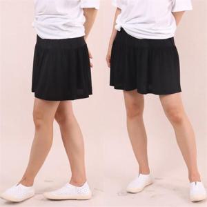 [강물처럼]빅사이즈사랑해요 5944L008 아쿠아 치마 반바지 WW (5