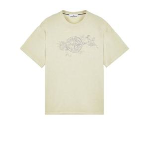 라프리마 스톤아일랜드 카모 쓰리 임브로이더리 코튼 저지 반 80152RCE8 V0051