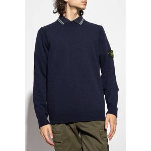 라프리마 스톤아일랜드 508A3 Lambswool 크루넥 Knit Regular 핏 램스울 7915508A3 A0020