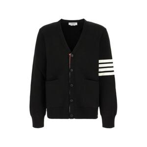 라프리마 톰브라운 코튼 밀라노 스티치 4바 브이넥 가디건 MKC171A 00219 001