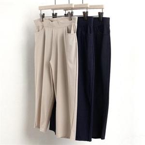 [강물처럼]빅사이즈사랑해요 0331RL008 스판 쿨 7부 팬츠 JP (59