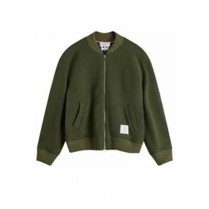 라프리마 톰브라운 울 플리스 스트라이프 봄버 자켓 MJT395A J0100 320