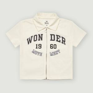 [행텐 틴즈]여아 수피마 카라 집업 티셔츠-HC144701KF11804