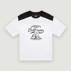 [행텐 틴즈]여아 배색 티셔츠-HC144701KF11871