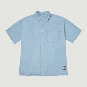 [행텐 틴즈]남아 샴브레이 데님 반팔 셔츠-HC144700TS11725