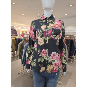 [비꼴리끄] 코튼 큰 카라 기본셔츠 B262WB1090005