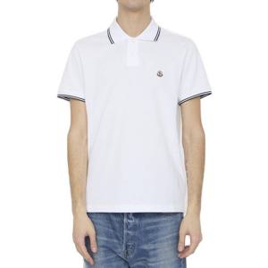 라프리마 몽클레어 로고 패치 폴로 셔츠 8A00025 84556 001