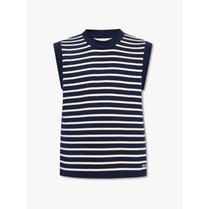 라프리마 아미 레터링 세일러 니트 베스트 HKS702 KN0003 492