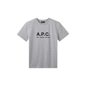 APC아페쎄 스벤 티셔츠 헤더 그레이 CODEU-M26199-PLA
