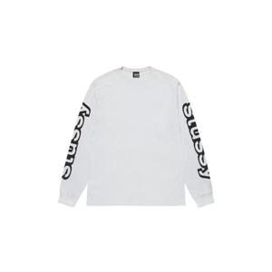 Stussy스투시 사이드웨이 롱슬리브 티셔츠 화이트 1995030