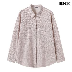 [BNX]미니 플라워 패턴 긴팔 셔츠 (BY1BL016L0)